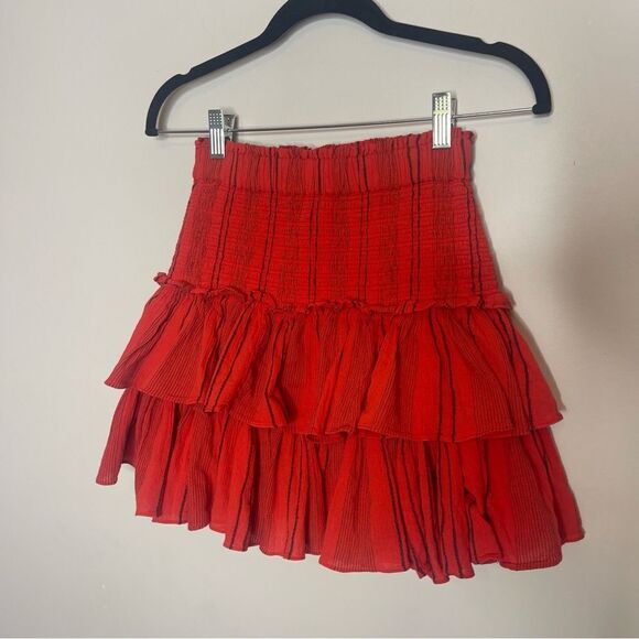 Sundry smocked tiered mini skirt New size XS - Picture 4 of 10